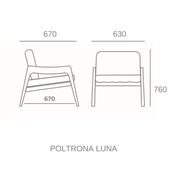 Poltrona Lisboa (Amêndoa 525) - Image 4