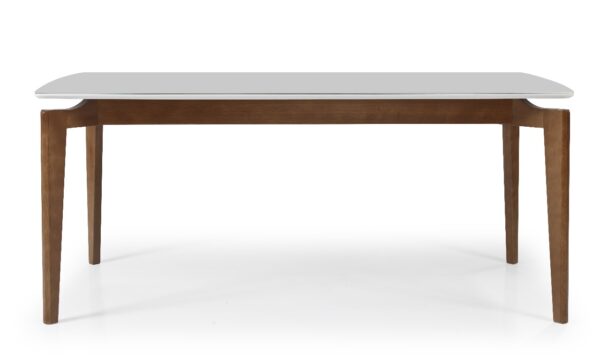 Mesa Jade Tampo de Vidro Retangular (Canela/Vidro Off White/Canto Reto) - Image 3