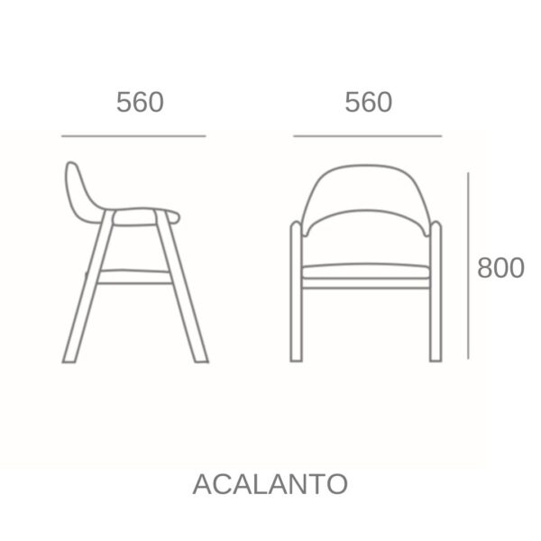Kit 8 Cadeiras Charlotte (Canela 910) - Image 6
