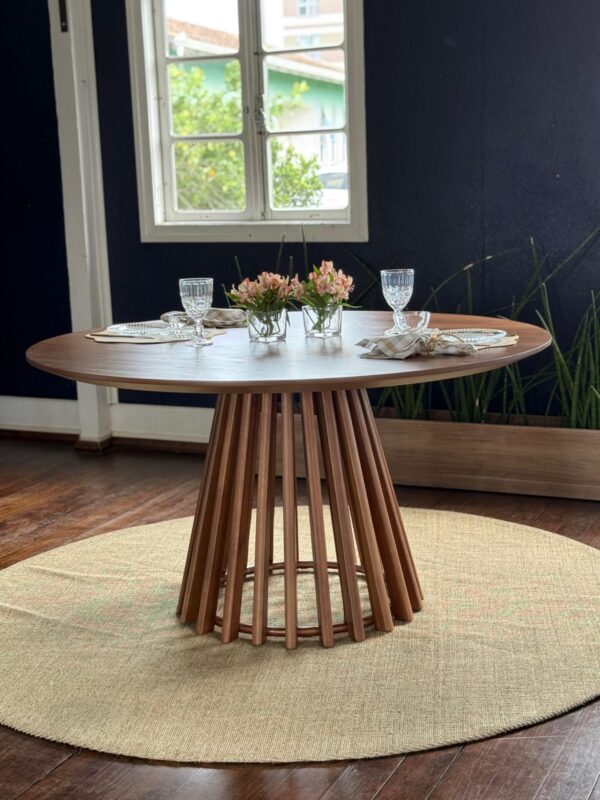 Mesa Olívia Tampo Laminado (Canela)